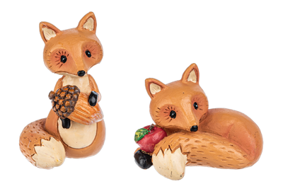 Autumn Joy Fox Charm
