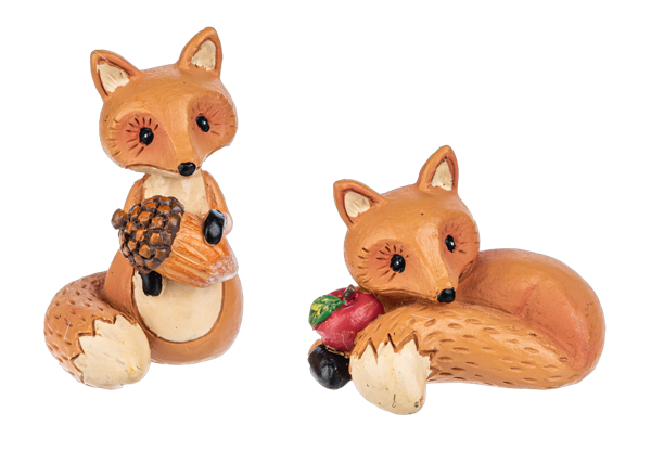 Autumn Joy Fox Charm
