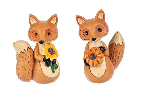 Autumn Joy Fox Charm