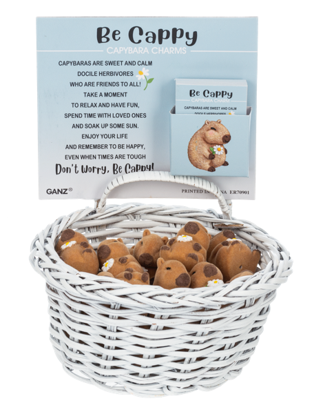 Be Cappy Capybara Charm