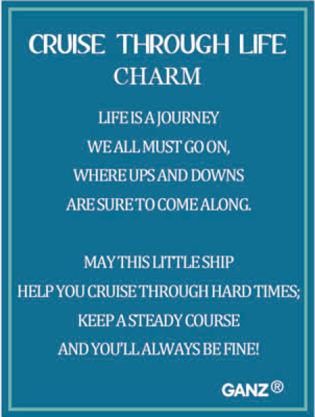Cruise Through Life Charm