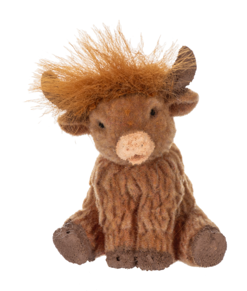 The Happy Little Highland Cow Charm