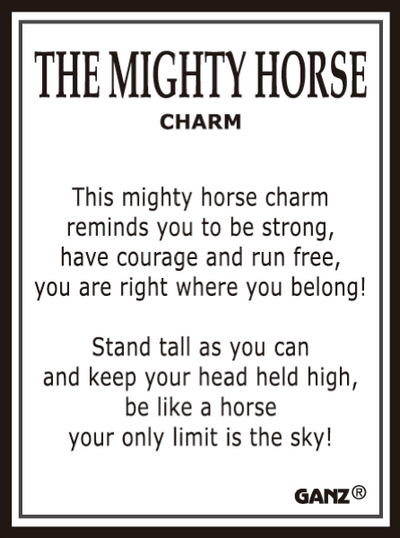 The Mighty Horse Charm