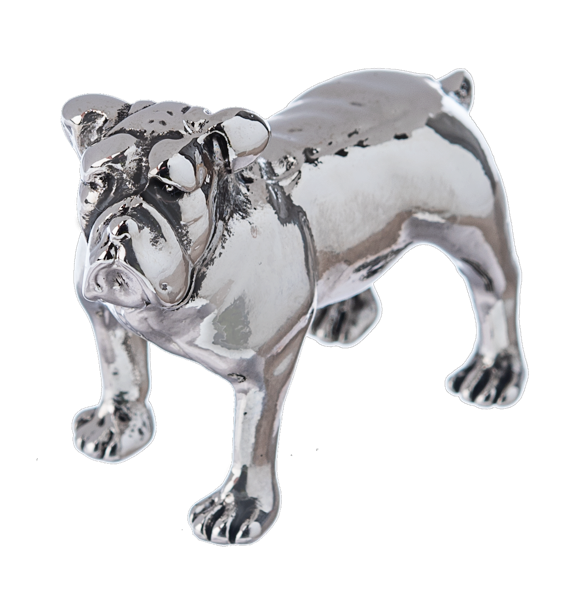 The Brave Little Bulldog Charm