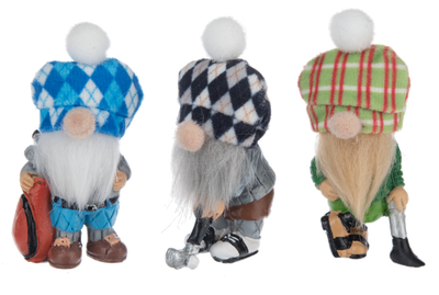 Good Luck Golf Gnome Charm