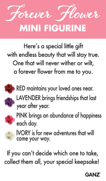 Forever Flower Mini Figurine