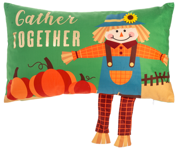 Scarecrow Dangle Leg Pillow