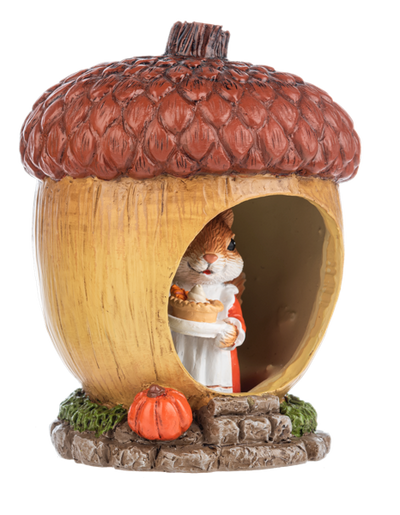 Panoramic Acorn Figurine