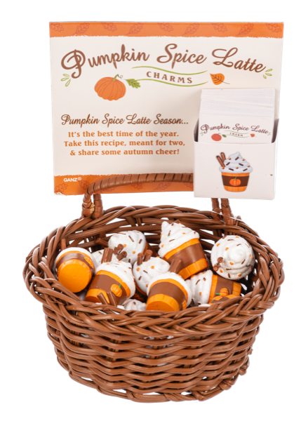 Pumpkin Spice Latte Charm