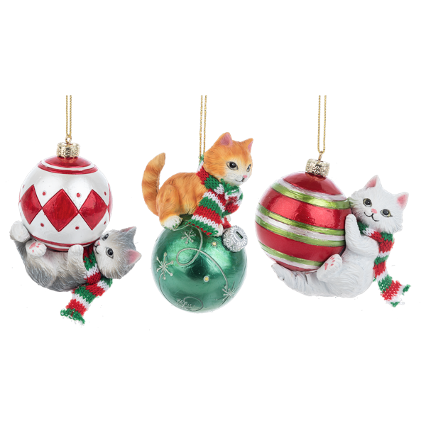 Meowy Christmas Ornament