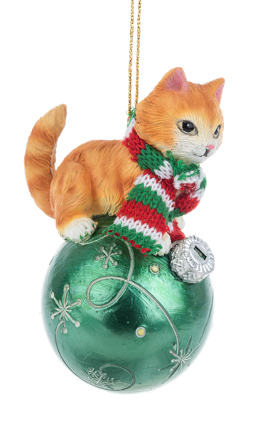Meowy Christmas Ornament