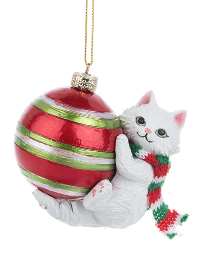 Meowy Christmas Ornament
