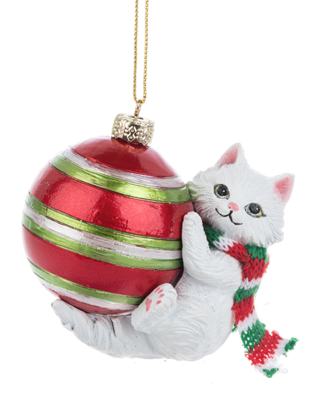Meowy Christmas Ornament