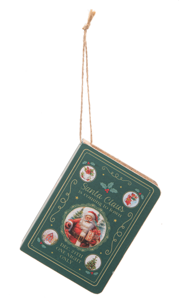 Holiday Story Book Ornament