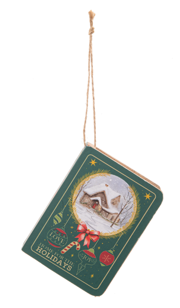 Holiday Story Book Ornament