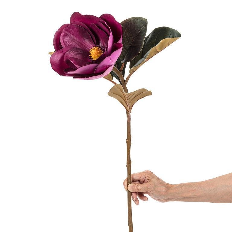 Extra Large Magnolia Bloom Dark Plum - Lemon And Lavender Toronto