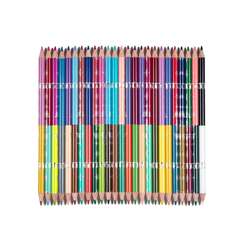 Mushroom 25 Double-Sided Color Pencils