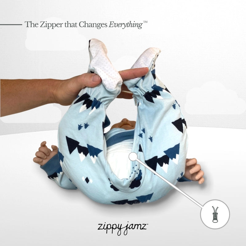 Little Adventurer - Babysuit - Footed- Zippy Jamz