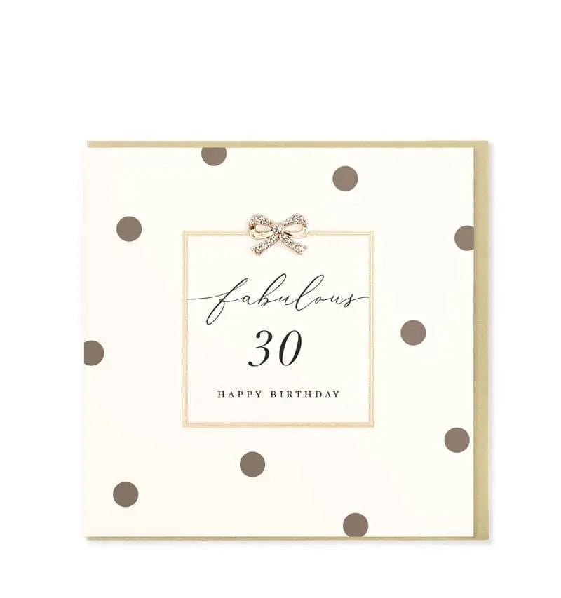 Fabulous 30 Birthday Card - Lemon And Lavender Toronto