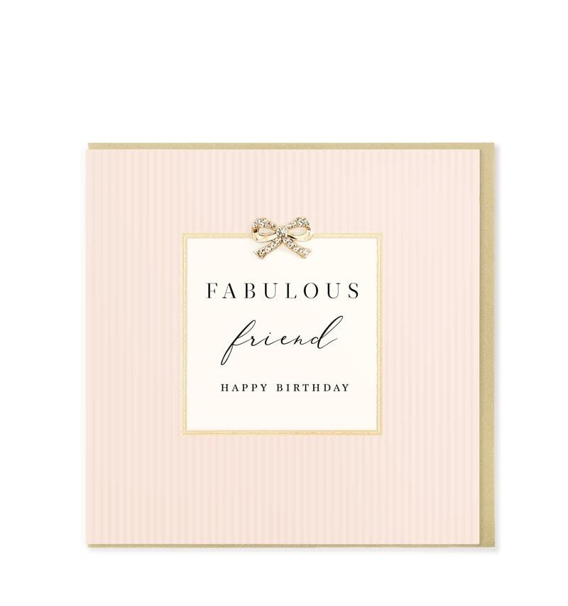 Fabulous Friend Birthday Card - Lemon And Lavender Toronto