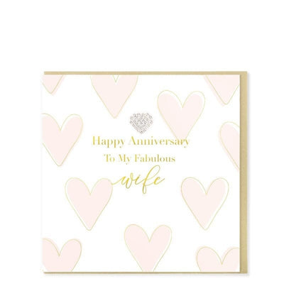 Fabulous Wife Anniversary Card - Lemon And Lavender Toronto