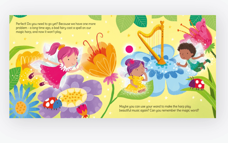 Fairy Magic: Wand Book - Usborne - Lemon And Lavender Toronto