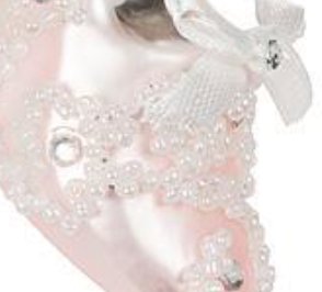 Fancy Pearl High Heel Ornament - Lemon And Lavender Toronto