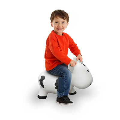 Farm Hoppers Inflatable Toddler Safe Bouncing Cow