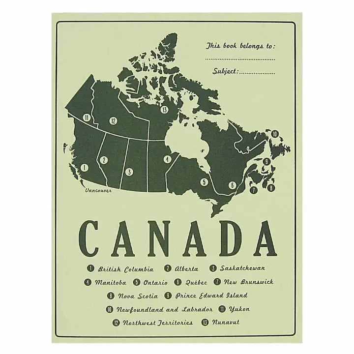 Canada Notebook