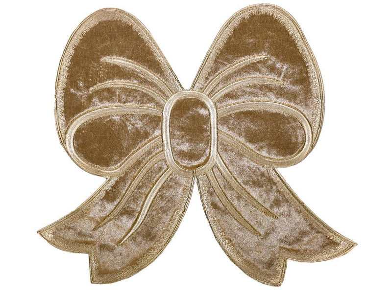 Red OR Gold Holiday Bow Placemat