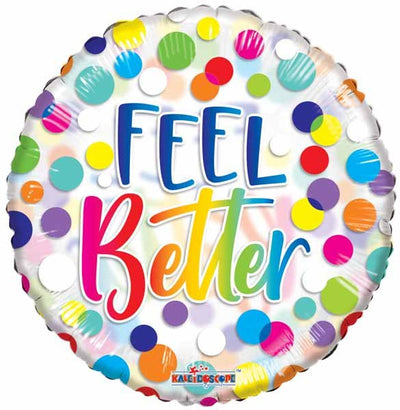 Feel Better Clear 9" Balloon - Lemon And Lavender Toronto