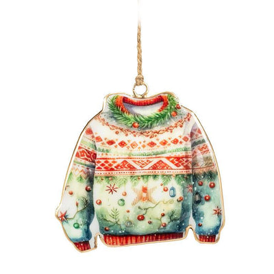 Festive Sweater Ornament - SOLD INDIVIDUALLY - Lemon And Lavender Toronto