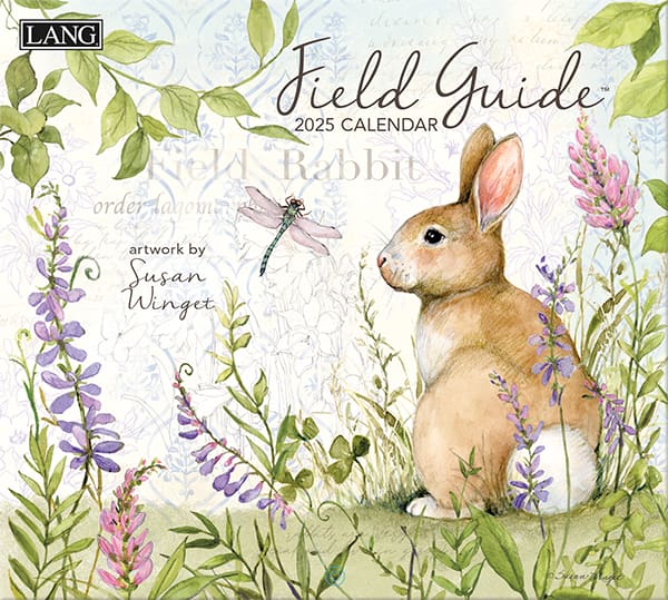 Field Guide Wall Calendar 2025 - Lemon And Lavender Toronto