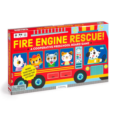 Fire Engine Rescue! Cooperative Board Game - Lemon And Lavender Toronto