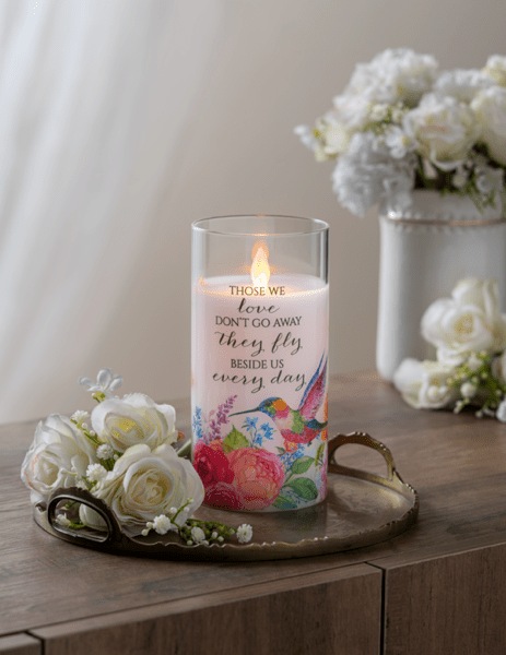 Flameless LED Memorial Candle - Lemon And Lavender Toronto