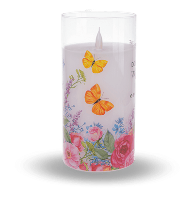 Flameless LED Memorial Candle - Lemon And Lavender Toronto