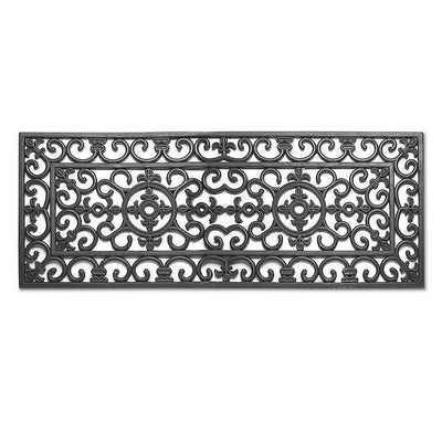 Fleur De Lys Double Doormat - Lemon And Lavender Toronto