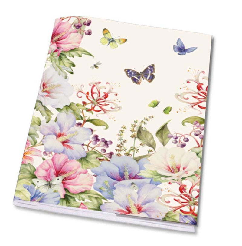 Floral & Butterflies Notebook - Lemon And Lavender Toronto