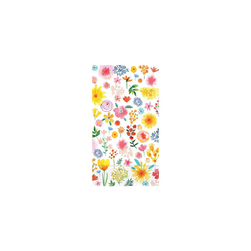 Floral Splash Hostess/Guest Napkins - Lemon And Lavender Toronto