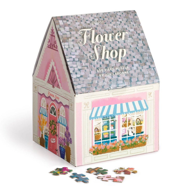 Flower Shop 500 Piece House Puzzle - Lemon And Lavender Toronto