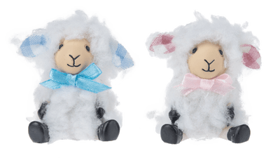 Fluffy Little Sheep Mini Figurine - Lemon And Lavender Toronto