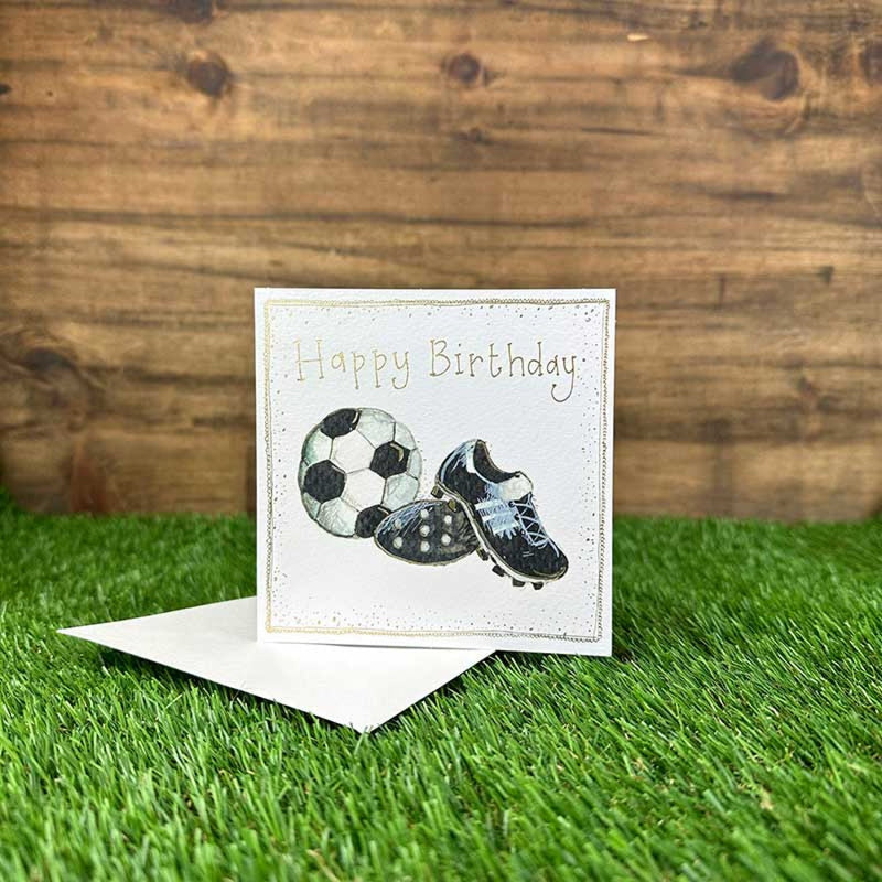 Football Birthday Card - Mini Card - Lemon And Lavender Toronto