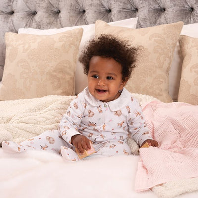 Little Forest Printed Sleepsuit