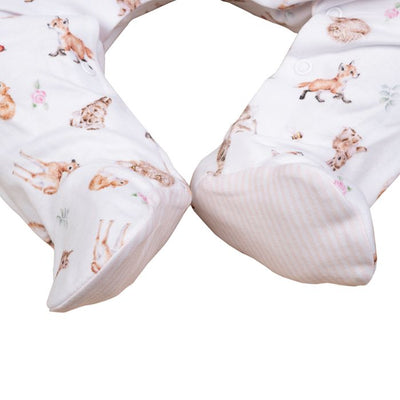 Little Forest Printed Sleepsuit