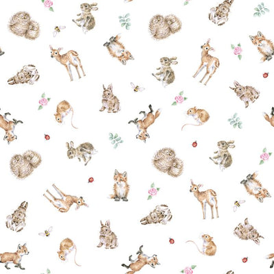 Little Forest Printed Sleepsuit