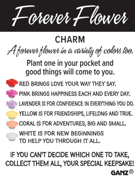 Forever Flower Charm - Lemon And Lavender Toronto