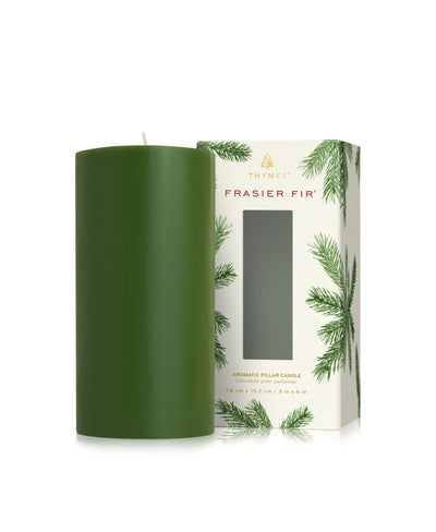 Frasier Fir Pillar Candle, Large - Lemon And Lavender Toronto