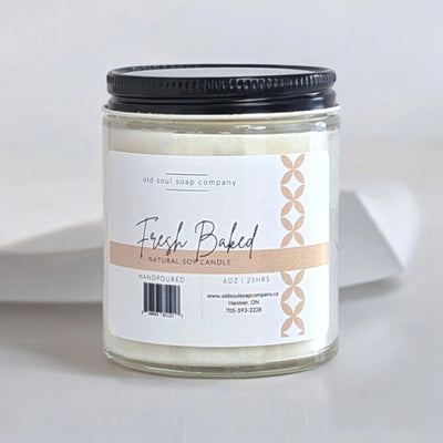 Freshly Baked Natural Soy Candle - Made in Canada - Lemon And Lavender Toronto