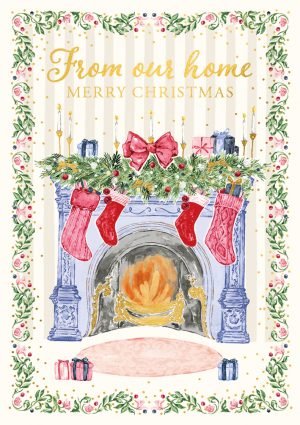 From Our House To Yours Christmas Card - Lemon And Lavender Toronto