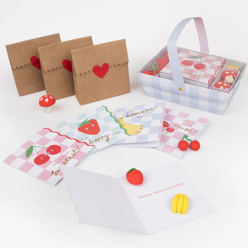 Fruit Kids Valentine Card Set|Meri Meri - Lemon And Lavender Toronto